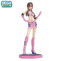 SEGA Evangelion Racing Luminasta Mari Makinami Illustrious Pit Walk Figure Anime Action Model Collectible Toys Gift