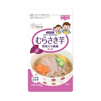 日本東銀來麵 5m+ 無食鹽寶寶蔬菜細麵〈紫薯〉160g