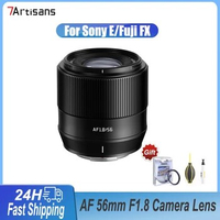 TTArtisan 56mm F1.8 Auto Focus Camera Lens APS-C Large Aperture for Sony E a6000 zve10 a6700 Fujifilm XS10 XS20 X-H2s XT5 XT30