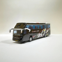 Miniatur bus KARYA ABADI body SR3 Laksana skala 1:64
