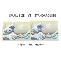 MATTE 60PCS/BAG The Great Wave Card Sleeves Japanese Style Card Protector TCG Shield Graphics Top Loader Color Cover PKM/MGT