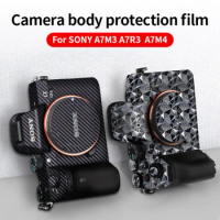 Camera body Skin A7III For Sony A7III A7R3 A7M3 A7M4 Sticker Decal Protector Anti-scratch Coat Wrap Cover Case