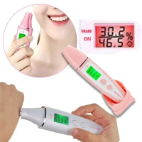 LCD Precise Detector Digital Skin Oil Moisture Tester for Face Care Bio Technology Sensor Lady Women Spa Monitor Beauty Tool