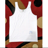 kaos dalam singlet pria putih dunia swan