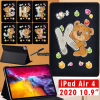 For IPad Air 4 10.9 Inch 2020 PU Leather Tablet Stand Folio Cover A2316 A2324 A2325 A2072 for IPad Air 4th Case