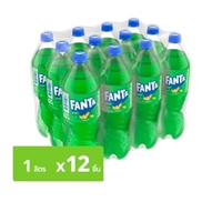 แฟนต้า น้ำอัดลม น้ำเขียว 1 ล. x 12 ชิ้น