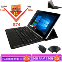 10.8 INCH 64 Bit Tablet PC Ezpad M06 RAM 2GB ROM 32GB Windows 10 X5 Z8350 Operating System 1366 x 768 Pixel HDMI-Compatible