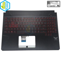 US English Backlight Keyboard Palmrest Cover For ASUS TUF Gaming FX505 FX86 FX505DT FX505D Laptop Gamer Backlit 0KNR0-661CUI00