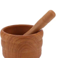 Smooth Line Pestle Set And Mortar Odorless No Burr Good Hand Feeling Food Safety And Pestle