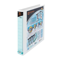 แฟ้ม 2 ห่วงสัน 3.5 ซม. ตราช้าง 9230V ขาว A4