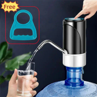 Dispenser Pam Air Minuman Elektrik, Muncung Botol Air Automatik, Mudah Alih, Pengecasan USB, Sesuai 