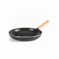 【GreenPan】GreenChef 鑽石陶瓷塗層不沾平煎鍋 東京木紋 26cm 鋯石黑(不含蓋/不挑爐具/不沾鍋/陶瓷)