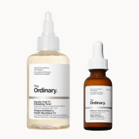 The Ordinary Glycolic Acid Toner & Caffeine Serum Radiant Skin Duo