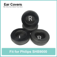 Earpads For Philips SHB9000 Headphone Earcushions Protein Velour Pads Memory Foam Ear Pads