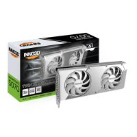 【Inno3D 映眾】組合★GeForce RTX 5070 12GB GDDR7 TWIN X2 OC WHITE 顯示卡(V+PN850M)
