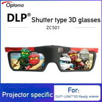 New product innovation Optoma Original 3D Glasses ZC501 Active Shutter Rechargeable For DLP LINK BenQ Acer JmGo XGIMI Projector