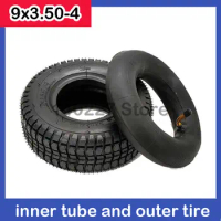 9 Inch 9x3.50-4 Pneumatic Tire 9*3.5-4 Outer Tyre and Inner Tube for Electric Tricycle Elderly Electric Ecooter 9'' Wheel Tire