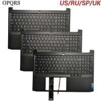 New For Lenovo IdeaPad Gaming 3-15IHU6 3-15ACH6 US/UK/Spanish/Russian Keyboard Palmrest Upper Case AP39J000900
