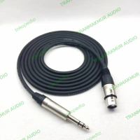 Kabel xlr Audio Canare 15m Jack Akai 6,5mm Stereo Male to xlr Female