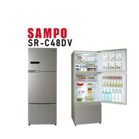 SAMPO聲寶 475L變頻三門電冰箱 SR-C48DV【寬67.4*高179.6*深75.2】💰可來電議價