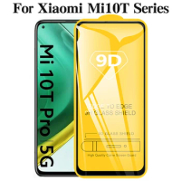 9D Full Cover Protective Glass MI10t Pro Screen Protector For Xiaomi Lite Smartphones Film On Xiamoi Mi 10t 5G
