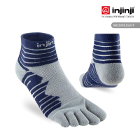 【Injinji】Ultra Run終極系列五趾短襪(鈷藍(NAA64(終極系列 五趾襪 短襪 跑襪 機能襪)