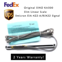Original Sino KA500 Linear Encoder 5micron RS422 Signal KA-500 120 170 220 270 320 370 420 470 520mm Travel Lathe Lineal Scale