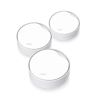 【TP-Link】三入組-Deco X50-Poe AX3000 雙頻PoE供電 AI-智慧漫遊 真Mesh無線網路WiFi6 網狀路由器(分享器)