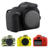 Camera Soft Silicone Rubber Skin Case for Canon Eos Rebel T6 T7 1300D 1500D