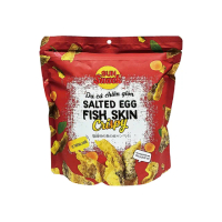 亞洲風迷網路搶購鹹蛋黃炸脆魚皮