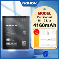 NOHON Battery BM4R For Xiaomi Mi 10 Lite 5G / Mi 10 Youth Version 4160mAh Mobile Phone Replacement Battery Bateria free tools