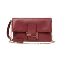 Mamma Baguette Pouch Nappa Leather Red Red