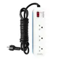 รางปลั๊กไฟ (มอก.) 3ช่อง 3ม. ฟ้า DATA AP3159