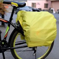 Foldable Bicycle Bag Rain Cover Mountain Bike Road Bike Rear Shelf Bag Luggage Bag Rain Cover For Bike Motorcycles