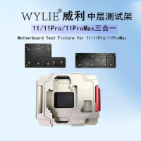 WYLIE-Motherboard Middle Layer Test Stand, Needle Plate Function Testing for iPhone 11, 11 Pro, 11 Pro Max, Phone Maintenance
