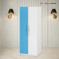 【米朵Miduo】2.7尺兩門塑鋼衣櫃 衣櫥 防水塑鋼家具