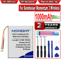 HSABAT 1000mAh Battery for Sennheiser Momentum 3 Wireless MOMENTUM True Wireless 2