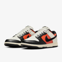 【NIKE 耐吉】運動鞋 休閒鞋 男鞋 NIKE DUNK LOW RETRO Vintage Coral 珊瑚紅 白黑 皮革(HQ4988030)