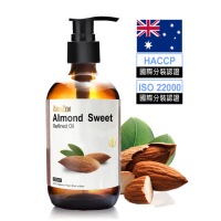 【ANDZEN 安得仁】基底油250ml-甜杏仁油玻璃瓶裝(按摩油保濕油基礎油)