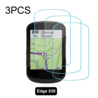 3PCS Screen Tempered Film Screen Protector for Garmin Edge 530/830 Tempered Glass Screen Protectors