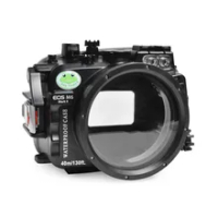 SeaFrogs 40m/130ft Underwater Diving Camera Housing Case For Canon EOS M6 Mark II Waterproof Case for Canon EOS-M6 II