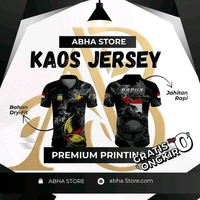 Kaos Baju Jersey POLO Shirt Batik Papua Etnik kekayaan Bumi Papua Free Custom Full Printing Souvenir