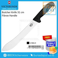 Victorinox Butcher's Knife 31 cm Black Fibrox Handle (5.7403.31)