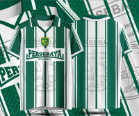 Jersey Retro Kerah Vintage PERSEBAYA SURABAYA || JERSEY BOLA || JERSEY CASUAL || JERSEY FUTSAL || JE