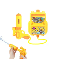 Backpack Water Guns Toy Leakproof Squirt Guns Toy Cute Duck Water Guns Leakproof Water Beach Toys Large Capacity Water Shooter