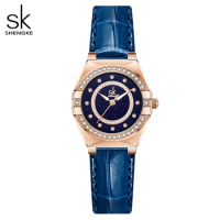 Shengke Fashion Women Watches Relogio Feminino Luxury Watch Ladies Quartz Wrist Watch Bracelet Geneva Girls Clock Reloj Mujer