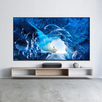 120 Inch PET Crystal Projection Screen ALR Anti-light CBSP Fixed Frame Projector Screen for Ultra Short Throw Projector