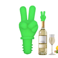 Silicone Wine Stopper Beer Bottle Stopper Wine Top Decoration Beverage Caps Sealer Airtight Wine Saver For Bar Party Martinis