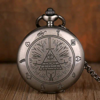 Vintage Quartz Pocket Watch Vintage Pendant Necklace Clock Men Women Gifts Fob Watch