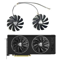 95MM 2FAN New 4PIN CF1010U12S RX5700 XT GPU Fan Suitable for XFX RX 5700 XT RX 5700 Graphics Card Cooling Fan